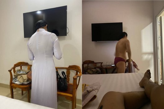 Clip nóng cô giáo đụ phụ huynh kiểu sung sướng