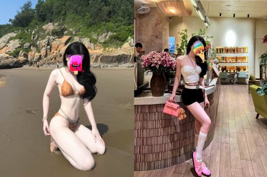 Cô giáo dạy nhún nhảy trên con cu