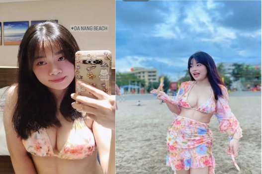 Cô giáo mầm non trắng múp xinh xắn