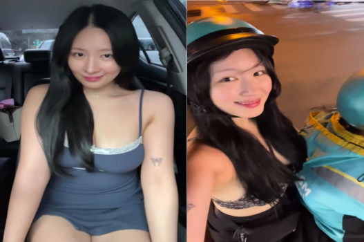 Kim Chi được anh tài xế chở đến nơi lôi cuốn