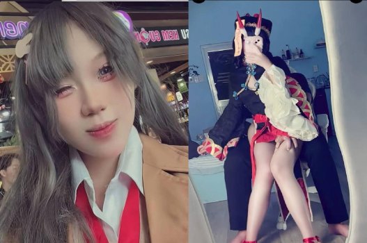 Lộ clip em gái cosplay quan hệ ngoài luồng với bạn trai