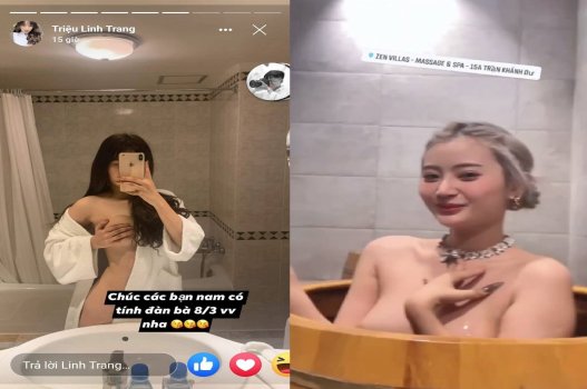 Sex TikTok của Triệu Linh Trang xinh đẹp gây ấn tượng